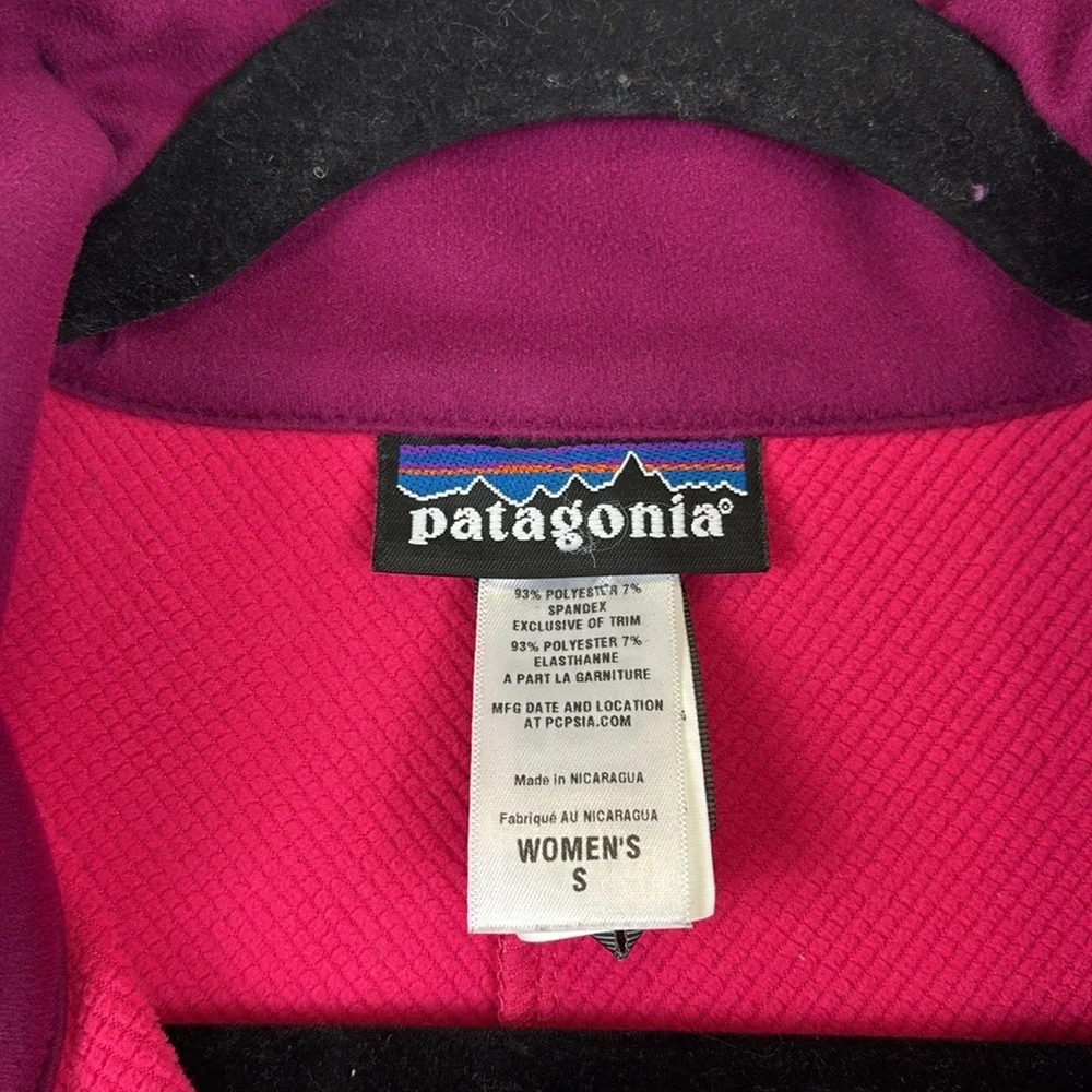 Patagonia pink soft shell jacket sz sm - Picture 4 of 7